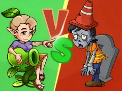Игра Plants Vs Zombies War онлайн