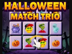 Игра Halloween Match Trio онлайн