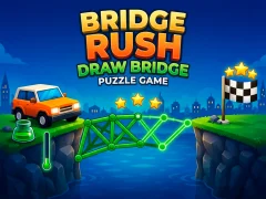 Игра Bridge Rush - Draw Bridge Puzzle Game онлайн