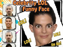 Игра Celebrity LOL Funny Face онлайн