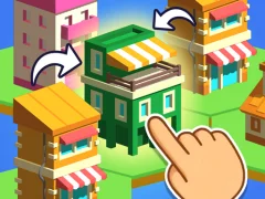 Игра Crafty Town Merge City онлайн