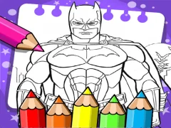 Игра Batman Beyond Coloring Book онлайн