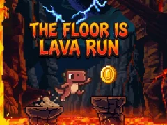 Игра The Floor is Lava Run онлайн