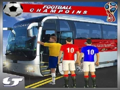 Игра Football Players Bus Transport онлайн