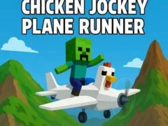 Игра Chicken Jockey Plane Runner онлайн