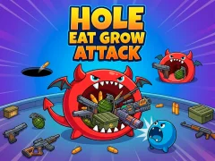 Игра Hole Eat Grow Attack онлайн