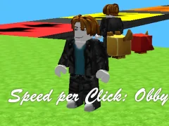 Игра Speed per Click: Obby онлайн