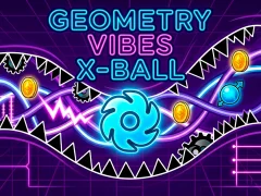 Игра Geometry Vibes X-Ball онлайн