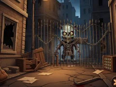 Игра Terrifying Zombie Escape онлайн
