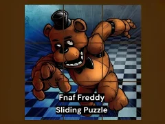 Игра Fnaf Freddy Sliding Puzzle онлайн