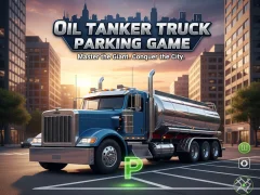 Игра Oil Tanker Truck Parking Game онлайн