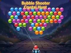 Игра Bubble Shooter Crystal Hunt онлайн