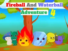 Игра Fireball And Waterball Adventure 4 онлайн