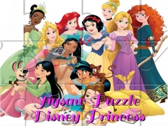 Игра Jigsaw Puzzle: Disney Princess онлайн
