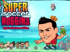 Игра Super Soccer Noggins Xmas Edition онлайн