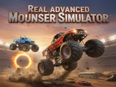 Игра Real Advanced Monster Truck Simulator онлайн