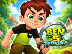 Игра Ben 5 Difference онлайн