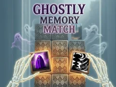Игра Ghosts Memory Match онлайн