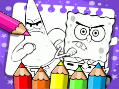 Игра Sponge Bob Coloring Book онлайн