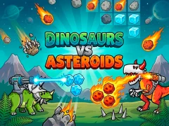 Игра Dinosaurs vs Asteroids онлайн