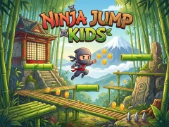 Игра Ninja Jump Kids онлайн