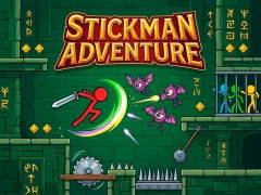 Игра Stickman Adventure онлайн
