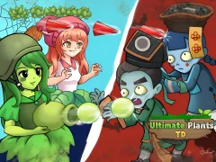 Игра Ultimate Plants TD онлайн