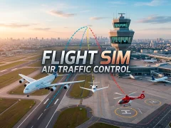 Игра Flight Sim Air Traffic control онлайн