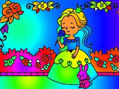 Игра Coloring Book: Princess Juliet онлайн