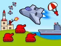 Игра Bomber Plane: 2D Air Strike онлайн