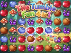Игра Tile Tumble Fun 4 in 1 онлайн