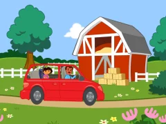 Игра Dora The explorer Dora's Ride-Along Animal Photo Adventure онлайн