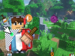 Игра Draw a skin for Mineblock with physics онлайн