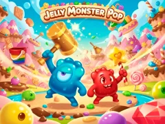Игра Jelly Monster Pop онлайн
