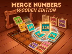 Игра Merge Numbers Wooden Edition онлайн