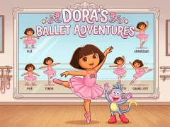 Игра Dora's Ballet Adventures онлайн