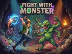 Игра Fight With Monster онлайн