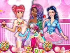 Игра Sweet Party With Princesses онлайн