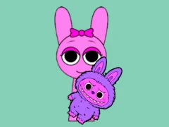 Игра Steal Labubu Sprunki! онлайн