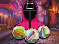 Игра Squid Game Marble онлайн