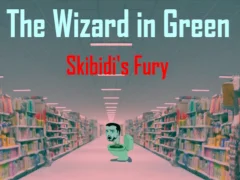 Игра The Wizard Green Skibidis Fury онлайн