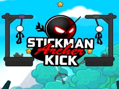 Игра Stickman Archer Kick онлайн