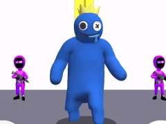 Игра Friends Rainbow Survival Race онлайн