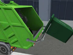 Игра Garbage Sanitation Truck онлайн