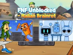Игра FNF Unblocked Italian Brainrot онлайн