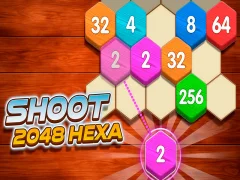 Игра Shoot 2048 Hexa онлайн