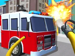 Игра Fire Truck Driving Simulator онлайн