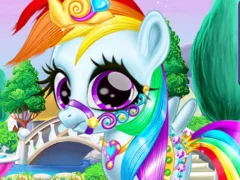 Игра Rainbow Pony Caring онлайн