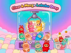 Игра Claw & Merge Labubu Drop онлайн
