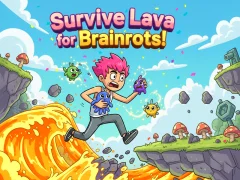 Игра Survive Lava for Brainrots! онлайн